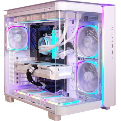ALTERNATE Thunderstorm Pro Ryzen 7 - RX 9070 XT White gaming pc ALTERNATE Thunderstorm Pro Ryzen 7 - RX 9070 XT White gaming pc
