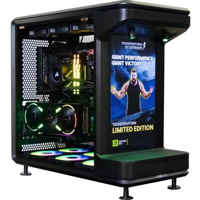 ALTERNATE Thunderstorm Pro Ryzen 7 - RTX 5070 Ti Limited edition gaming pc ALTERNATE Thunderstorm Pro Ryzen 7 - RTX 5070 Ti Limited edition gaming pc