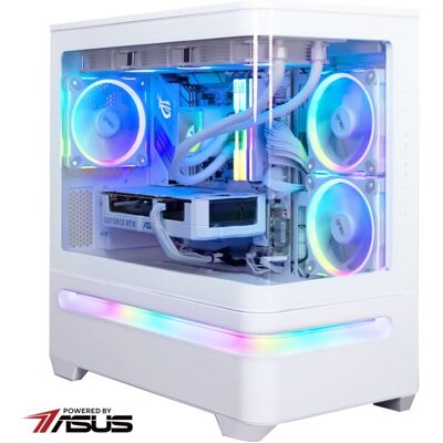 ALTERNATE Ryzen 7 - 5060 Ti White Gaming pc Powered by ASUS ALTERNATE Ryzen 7 - 5060 Ti White Gaming pc Powered by ASUS