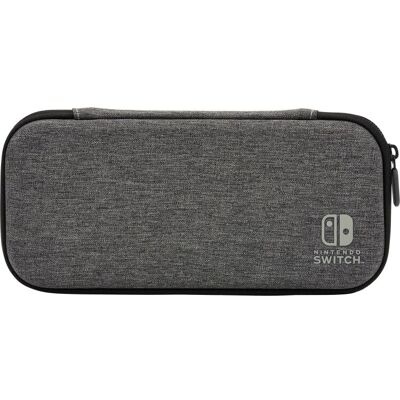 PowerA Slim Case for Nintendo Switch - OLED Model, Nintendo Switch or Nintendo Switch Lite - Charcoal tas PowerA Slim Case for Nintendo Switch - OLED Model, Nintendo Switch or Nintendo Switch Lite - Charcoal tas