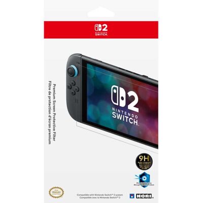 HORI Premium Screen Protective Filter voor Nintendo Switch 2 screenprotector HORI Premium Screen Protective Filter voor Nintendo Switch 2 screenprotector