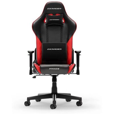 DXRacer PRINCE L Black & Red PVC Leather gamestoel DXRacer PRINCE L Black & Red PVC Leather gamestoel
