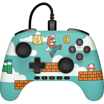 PowerA Advantage bedrade controller voor Nintendo Switch 2 - Mario-tijd gamepad PowerA Advantage bedrade controller voor Nintendo Switch 2 - Mario-tijd gamepad