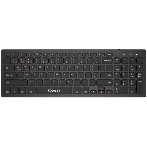 Qware Oldham draadloos toetsenbord toetsenbord 2,4 GHz USB   Bluetooth