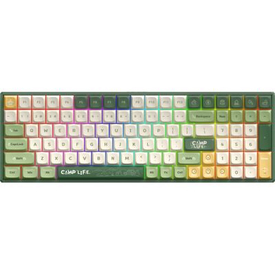 Iqunix F97 Camping Wireless Mechanical Keyboard gaming toetsenbord Iqunix F97 Camping Wireless Mechanical Keyboard gaming toetsenbord