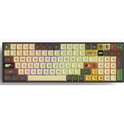 Iqunix F97 Happy Ape Wireless Mechanical Keyboard gaming toetsenbord Iqunix F97 Happy Ape Wireless Mechanical Keyboard gaming toetsenbord