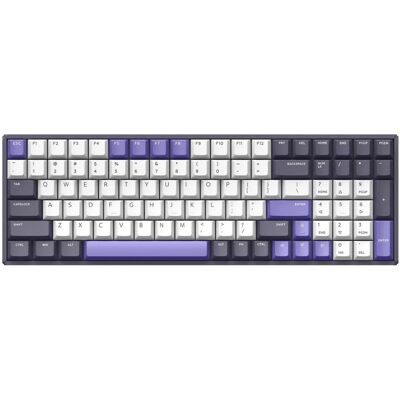 Iqunix F97 Lavandin Wireless Mechanical Keyboard gaming toetsenbord Iqunix F97 Lavandin Wireless Mechanical Keyboard gaming toetsenbord