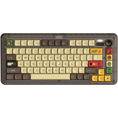 Iqunix ZX75 Happy Ape Wireless Mechanical Keyboard gaming toetsenbord Iqunix ZX75 Happy Ape Wireless Mechanical Keyboard gaming toetsenbord