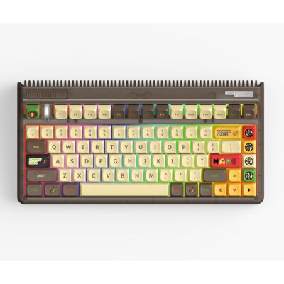 Iqunix OG80 Happy Ape Wireless Mechanical Keyboard gaming toetsenbord Iqunix OG80 Happy Ape Wireless Mechanical Keyboard gaming toetsenbord