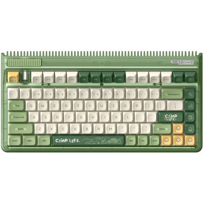 Iqunix OG80 Camping Wireless Mechanical Keyboard gaming toetsenbord Iqunix OG80 Camping Wireless Mechanical Keyboard gaming toetsenbord