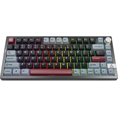 Montech - Mkey Pro 75 Darkness - 75% - Gateron Brown - Keyboard Montech - Mkey Pro 75 Darkness - 75% - Gateron Brown - Keyboard