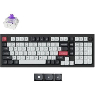 Keychron Q5 HE Draadloos Mechanisch Toetsenbord - Aanpasbaar, Bluetooth & 2,4 GHz Keychron Q5 HE Draadloos Mechanisch Toetsenbord - Aanpasbaar, Bluetooth & 2,4 GHz