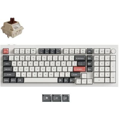 Keychron Q5 Ultra-M3 8K Wireless Custom Mechanical Keyboard toetsenbord Keychron Q5 Ultra-M3 8K Wireless Custom Mechanical Keyboard toetsenbord