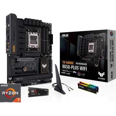 ALTERNATE Upgrade Kit TUF Gaming B650-PLUS WIFI + Ryzen 7 9800X3D + 32 GB + 2 TB SSD ALTERNATE Upgrade Kit TUF Gaming B650-PLUS WIFI + Ryzen 7 9800X3D + 32 GB + 2 TB SSD