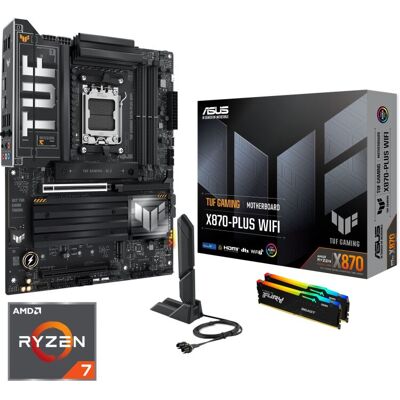 ALTERNATE Upgrade Kit TUF Gaming X870-PLUS WIFI + Ryzen 7 9850X3D + 32 GB ALTERNATE Upgrade Kit TUF Gaming X870-PLUS WIFI + Ryzen 7 9850X3D + 32 GB