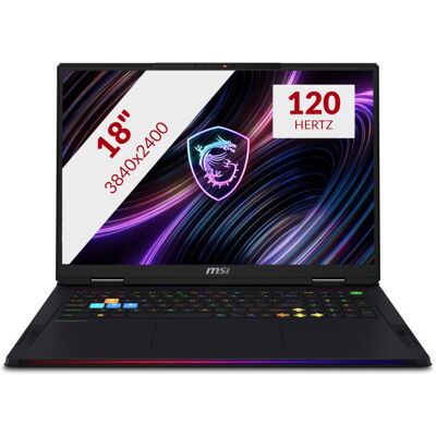 MSI Raider 18 Max HX A2WI-1051NL 18'' gaming laptop MSI Raider 18 Max HX A2WI-1051NL 18'' gaming laptop