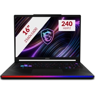 MSI Raider 16 Max HX B2WJ-038NL 16'' gaming laptop MSI Raider 16 Max HX B2WJ-038NL 16'' gaming laptop