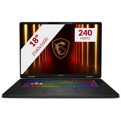 MSI Crosshair A18 HX A8WFKG-038NL 18'' gaming laptop MSI Crosshair A18 HX A8WFKG-038NL 18'' gaming laptop