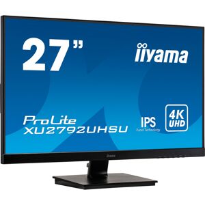 IIYAMA XU2792UHSU-B1 ledmonitor HDMI, DisplayPort, DVI-D, 2x USB-A 3.2 (5 Gbit/s)