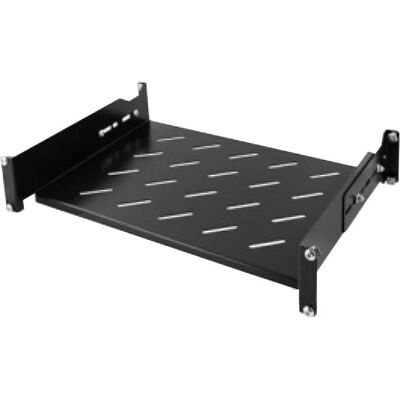 DSI 1U Verstelbaar legbord voor 550 mm tot 790 mm diepe serverkasten - DS-FO80 inlegrooster DSI 1U Verstelbaar legbord voor 550 mm tot 790 mm diepe serverkasten - DS-FO80 inlegrooster