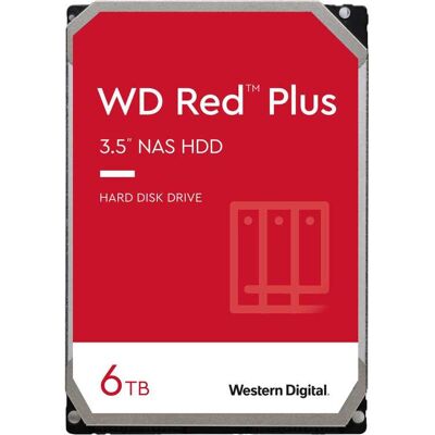 WD Red Plus 6 TB harde schijf WD Red Plus 6 TB harde schijf
