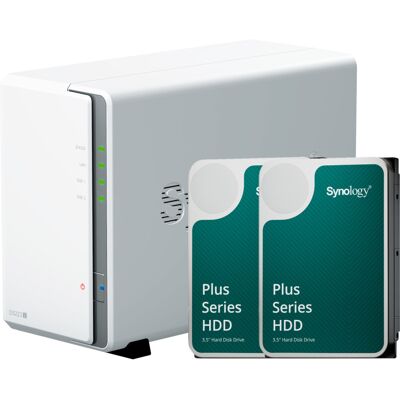 Synology DiskStation DS223j incl. 2x Plus 4 TB harde schijf nas Synology DiskStation DS223j incl. 2x Plus 4 TB harde schijf nas