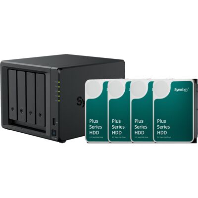 Synology DiskStation DS925+ incl. 4x HAT3300-4T 4 TB harde schijf nas Synology DiskStation DS925+ incl. 4x HAT3300-4T 4 TB harde schijf nas