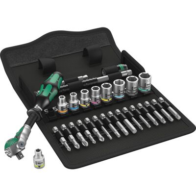 Wera 8100 SA 6 Zyklop Speed-ratelset 1/4" gereedschapsset Wera 8100 SA 6 Zyklop Speed-ratelset 1/4" gereedschapsset