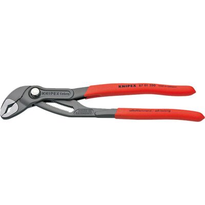 KNIPEX Cobra 250 mm 87 01 250 zweedse- / waterpomp-tang KNIPEX Cobra 250 mm 87 01 250 zweedse- / waterpomp-tang