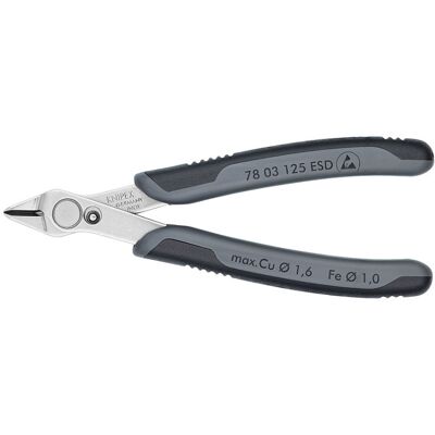 KNIPEX Electronic Super Knips ESD 78 13 125 ESD elektronica-tang KNIPEX Electronic Super Knips ESD 78 13 125 ESD elektronica-tang
