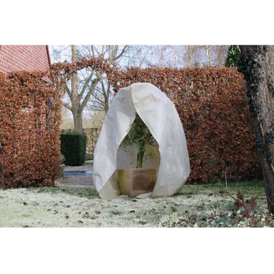Nature Winterafdekhoes met rits, 70 g/m² afdekking Nature Winterafdekhoes met rits, 70 g/m² afdekking
