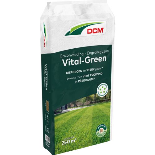 DCM Meststof Vital-Green Gazon 10 kg meststof Voor 250 m²