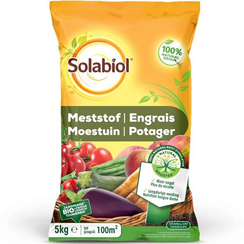 SBM Life Science Solabiol Meststof Moestuin, 5 kg meststof Tot 100 m²