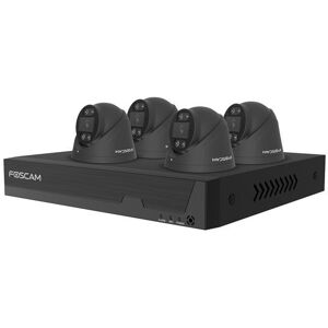 Foscam PoE Kit FNA108E-T4-2T beveiligingsset beveiligingscamera Foscam PoE Kit FNA108E-T4-2T beveiligingsset beveiligingscamera