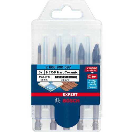 Bosch Expert HEX-9 Hard Ceramic boorset boorset 5-delig