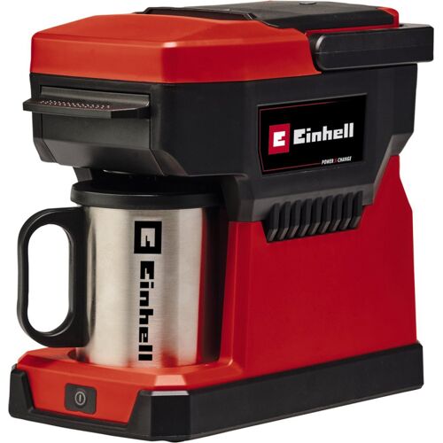 Einhell TE-CF18 Li-Solo Accu Koffieapparaat koffiefiltermachine Accu en lader niet inbegrepen  2-in-1: filterkoffieapparaat en koffiepadmachine