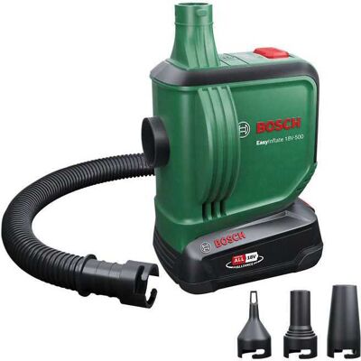 Bosch EasyInflate 18V-500 Elektrische Luchtpomp - Grote Volume Opblaaspomp Bosch EasyInflate 18V-500 Elektrische Luchtpomp - Grote Volume Opblaaspomp