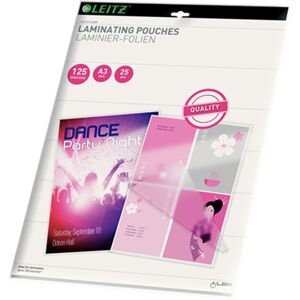 Leitz iLAM Lamineerhoezen A3, 125 micron folie Leitz iLAM Lamineerhoezen A3, 125 micron folie