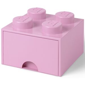 Room Copenhagen LEGO Brick Drawer 4 Roze opbergdoos