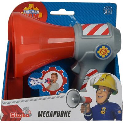 Simba Firefighter Sam Megaphone - Rollenspel Speelgoed Simba Firefighter Sam Megaphone - Rollenspel Speelgoed