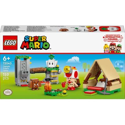 Lego Super Mario - Toad-baas' kampeerplaats Constructiespeelgoed Lego Super Mario - Toad-baas' kampeerplaats Constructiespeelgoed