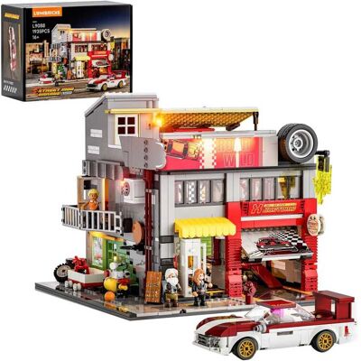 Lumibricks Street Fusion - Street MOD Garage Constructiespeelgoed Lumibricks Street Fusion - Street MOD Garage Constructiespeelgoed