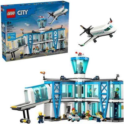Lego City - Luchthaven met vliegtuig Constructiespeelgoed Lego City - Luchthaven met vliegtuig Constructiespeelgoed