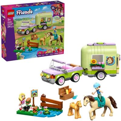 Lego Friends - Trailer met paard en veulen Constructiespeelgoed Lego Friends - Trailer met paard en veulen Constructiespeelgoed