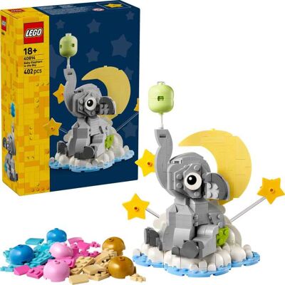 Lego Icons - Babyolifantje Constructiespeelgoed Lego Icons - Babyolifantje Constructiespeelgoed