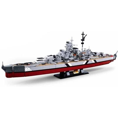 Sluban Slagschip 2-in-1 Model - 1849 stuks - Oorlogsschip WWII Sluban Slagschip 2-in-1 Model - 1849 stuks - Oorlogsschip WWII
