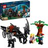 Lego Harry Potter - Zweinstein Rijtuig en Thestralissen constructiespeelgoed 76400