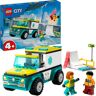 Lego City - Ambulance en snowboarder constructiespeelgoed 60403