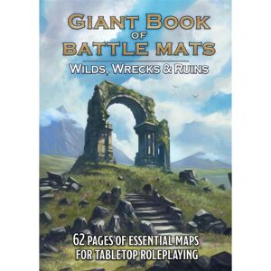 European Player Network The Giant Book of Battle Mats: Wilds, Wrecks & Ruins boek European Player Network The Giant Book of Battle Mats: Wilds, Wrecks & Ruins boek