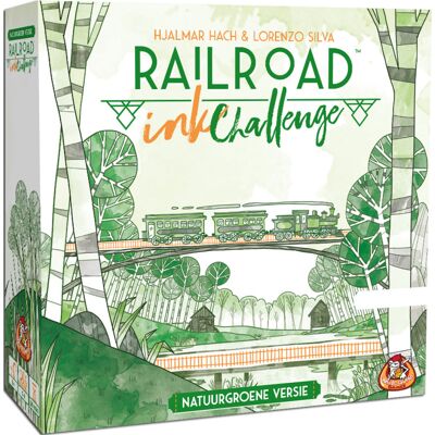 White Goblin Games Railroad Ink (Natuurgroene versie) Dobbelspel White Goblin Games Railroad Ink (Natuurgroene versie) Dobbelspel